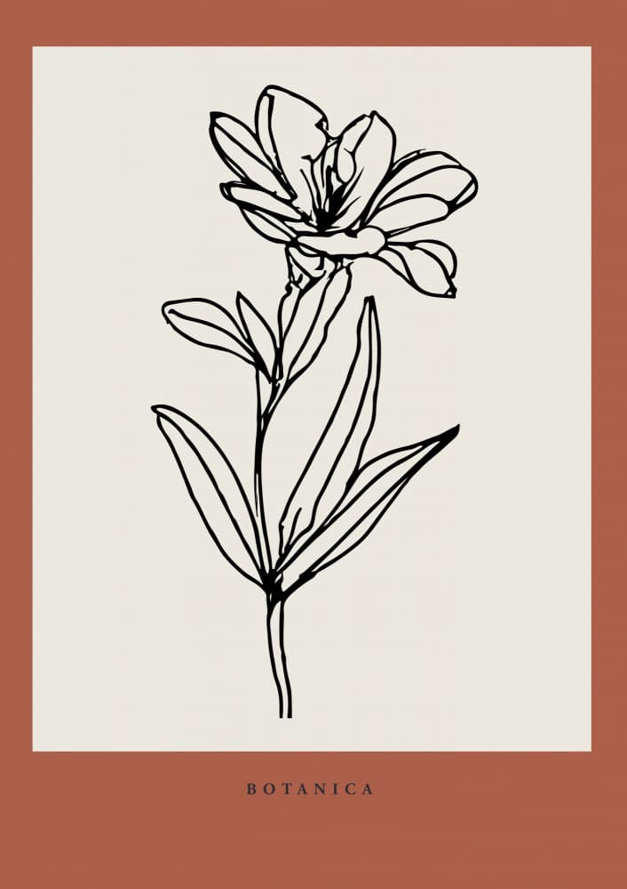 Botanicalineno08 by Treechild — canvas wall art
