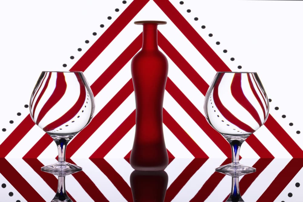 Optical Illusion Still Life by Louise Wolbers — canvas wall art