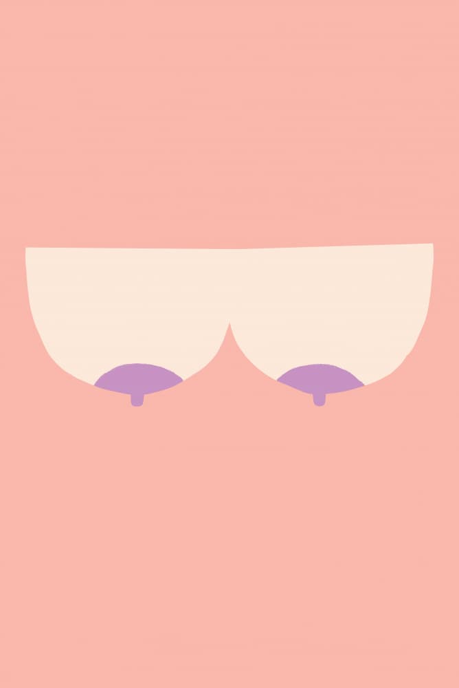 Minimalist Feminine Forms by Maren Gross — canvas wall art