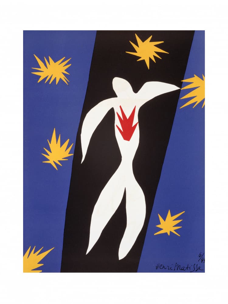 Henri Matisse's Verve, De La Couleur (vol. Iv, No. 13) (1945) by Henri Matisse — canvas wall art