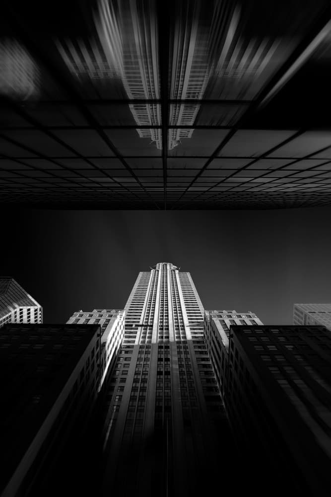 Dramatic City Reflections by Sebastien DEL GROSSO — canvas wall art