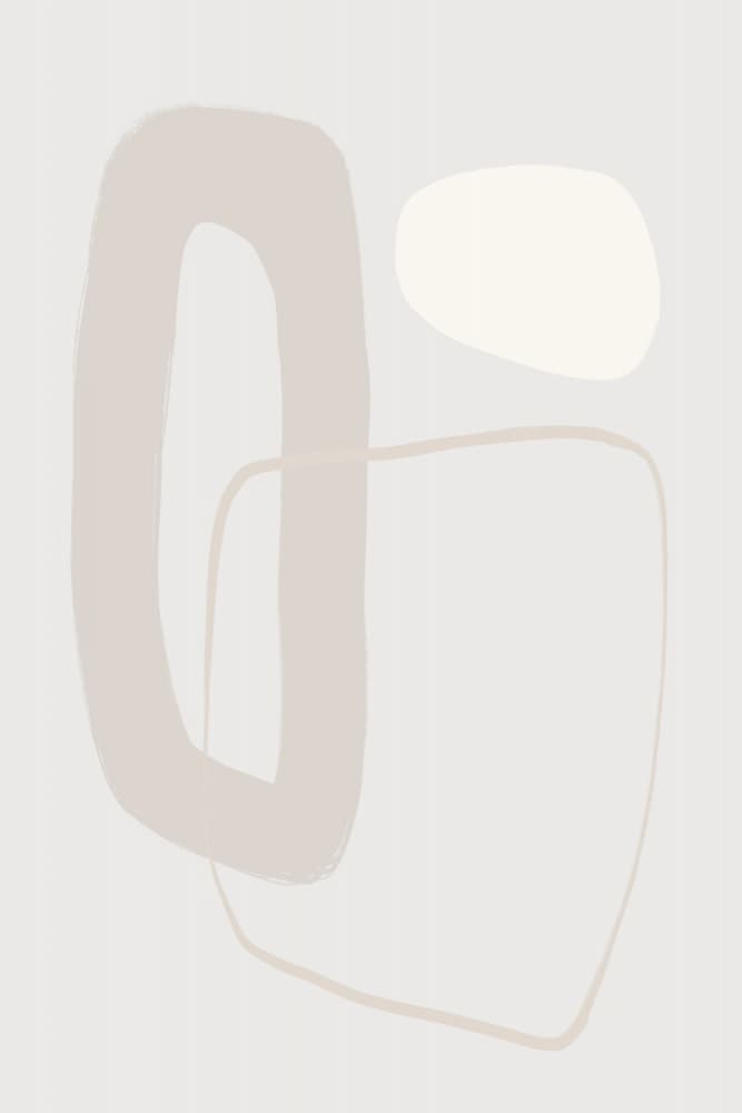 Shapes in Harmony by uplusmestudio — canvas wall art