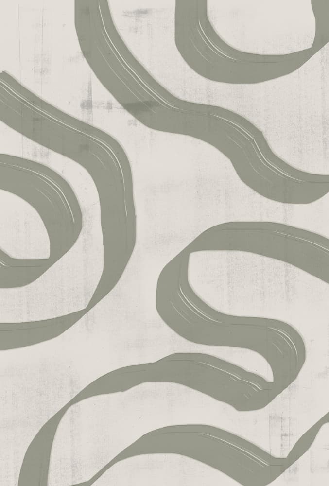 Flowing Paths by THE MIUUS STUDIO — canvas wall art