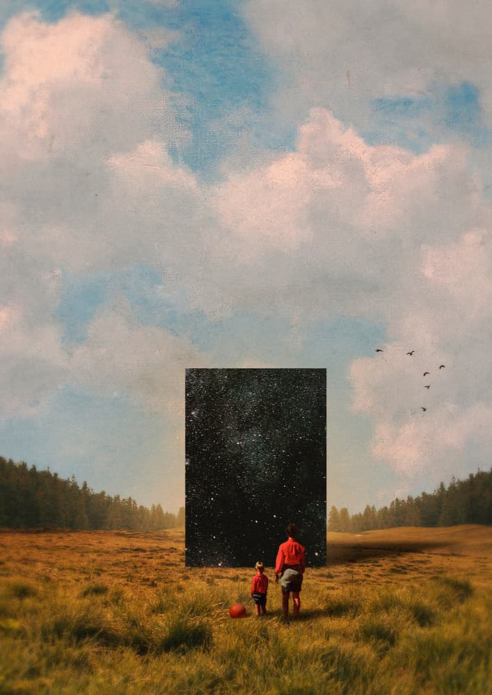 Gateway to the Stars by Fran Rodríguez — canvas wall art