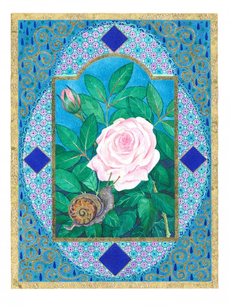 The Snail and the Rose Tree by Isabelle Brent — canvas wall art