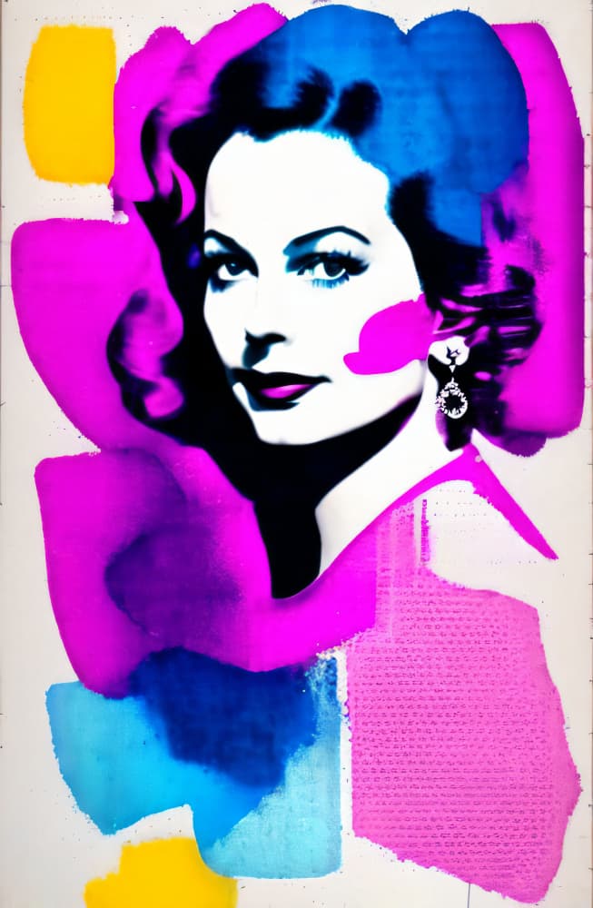 Vibrant Pop Art Woman by Cicero Spin — canvas wall art