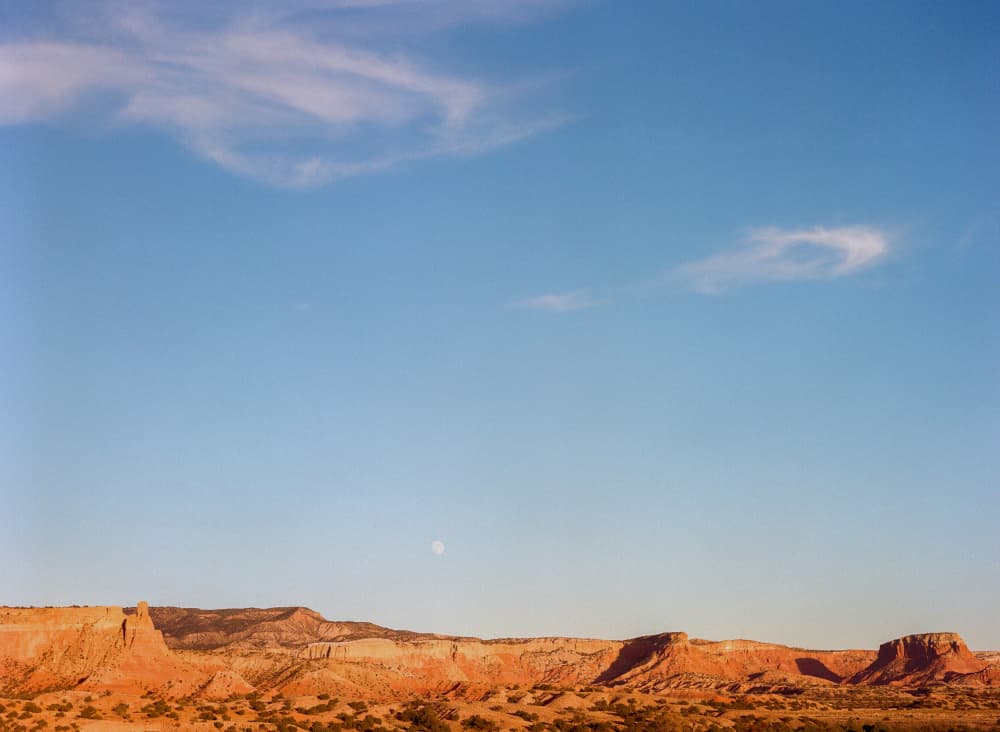 Desert Moon Over Red Rocks by Bethany Young — canvas wall art