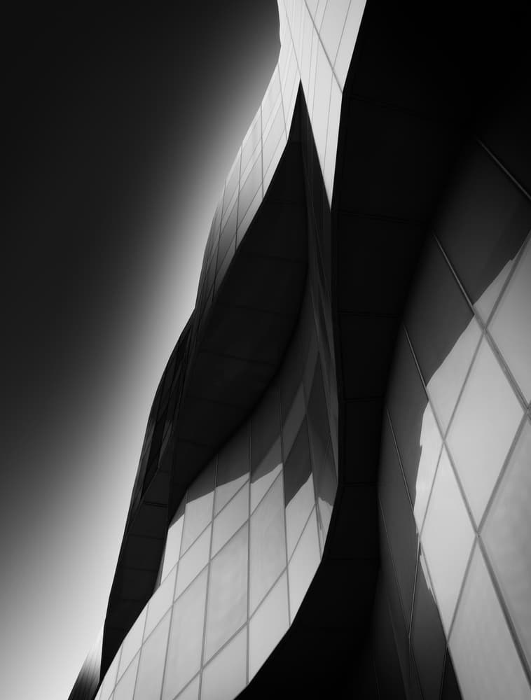 Modern Architectural Curves by Juan López Ruiz — canvas wall art