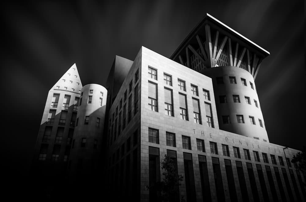Dramatic Urban Forms by Siyu_Wei APA — canvas wall art