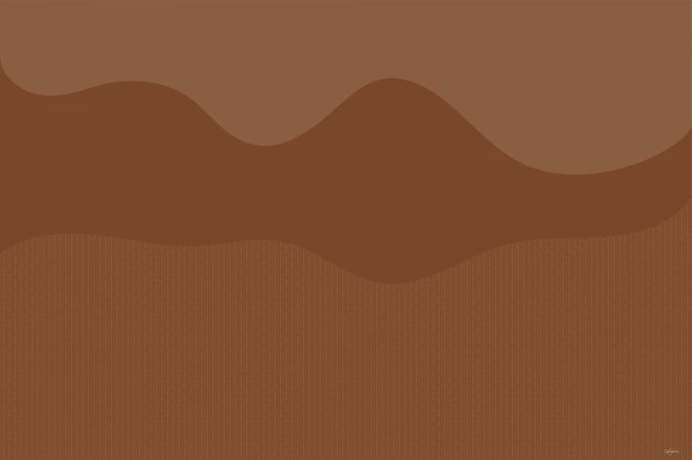 Chocolate Caramel Waves by Sue Skellern — canvas wall art