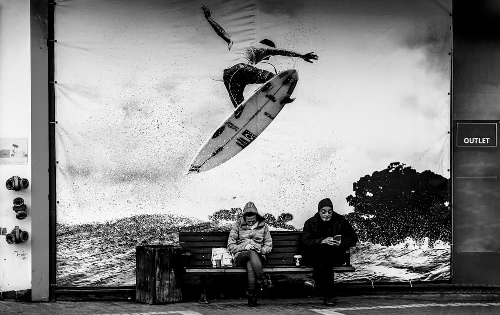 Urban Surf Dreams by RABIA BASHA ARTIST — canvas wall art