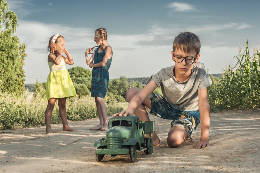 Summer Playtime Memories by Viktor Cherkasov — canvas wall art