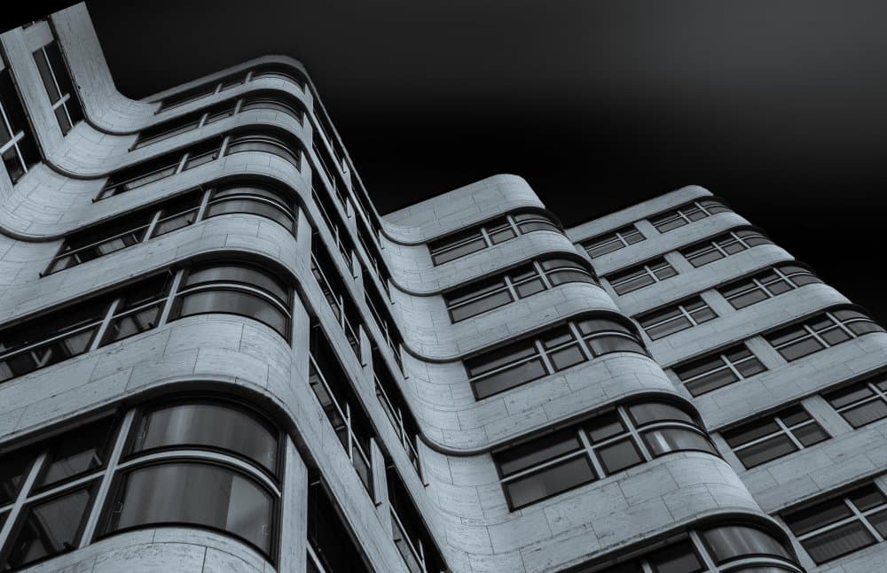 Sleek Modern Curves by Stephan Rückert — canvas wall art