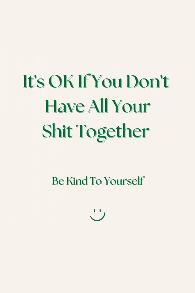 It's Okay Self-Care by Nazma Khokhar — canvas wall art