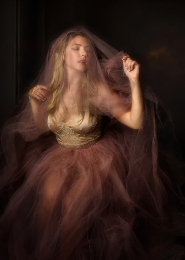 Veiled Dream by Ruiqing P. — canvas wall art