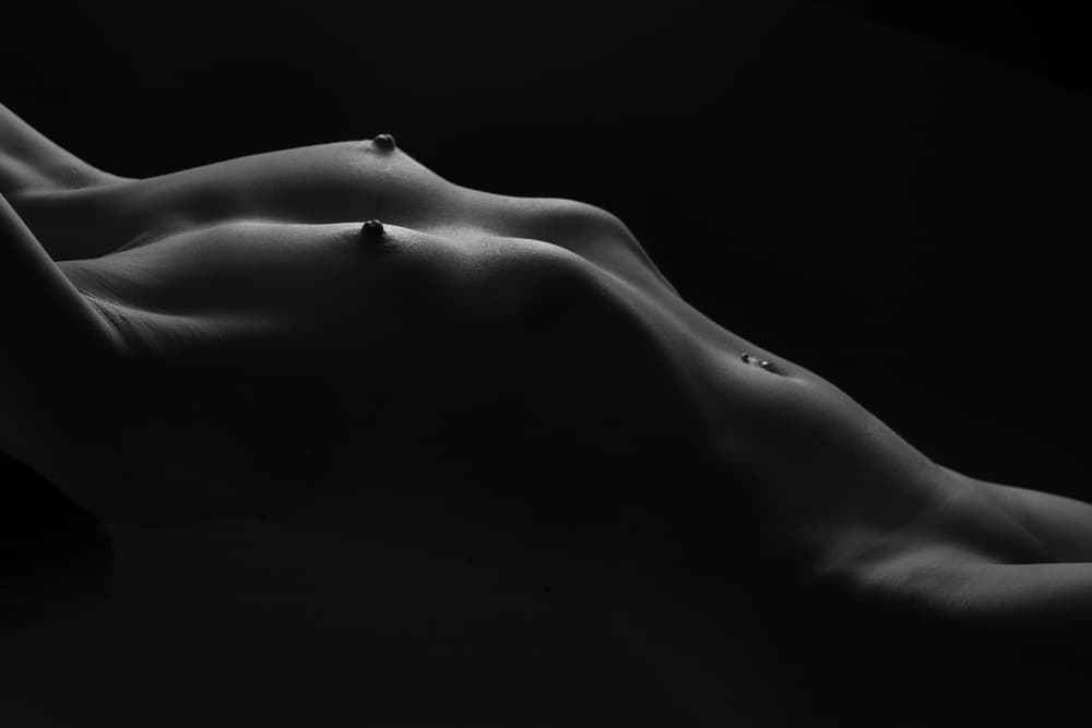 Sensual Form Study by Hardik Pandya — canvas wall art