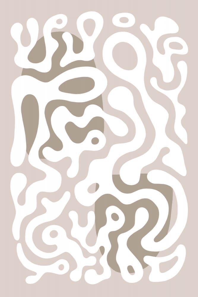 Soft Organic Flow by Melanie Viola — canvas wall art