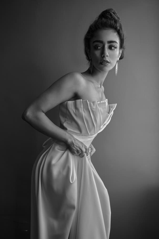 Elegant Fashion Portrait by Shizuo Shiki — canvas wall art