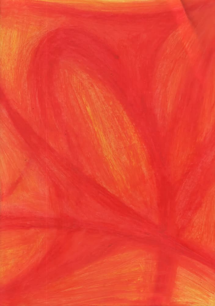 Vibrant Red Abstract by Kulik — canvas wall art