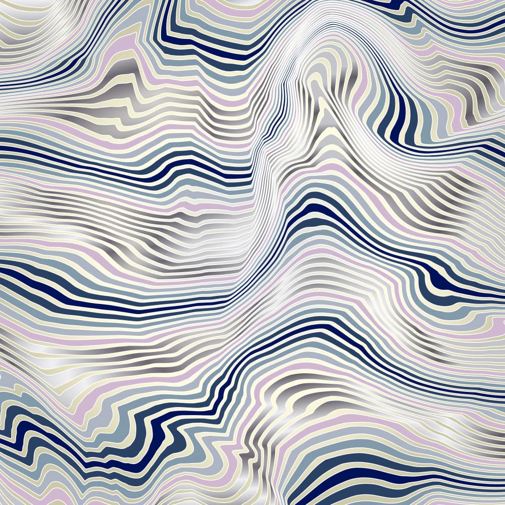 Fluid Pastel Pattern by Angelo Cerantola — canvas wall art