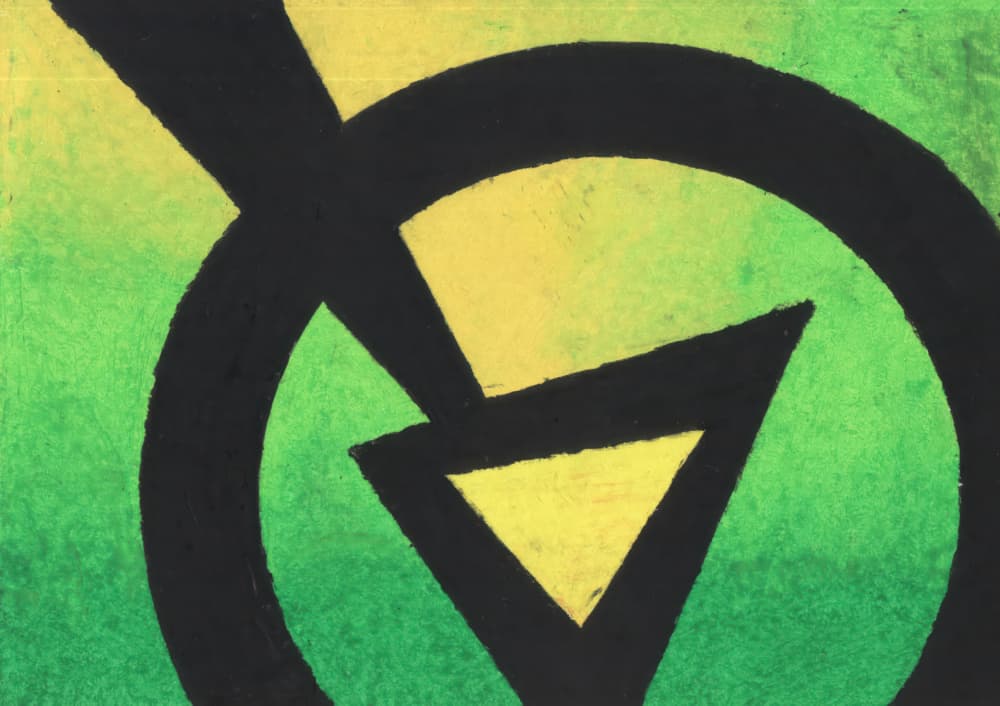 Climate Action Symbol by Kulik — canvas wall art