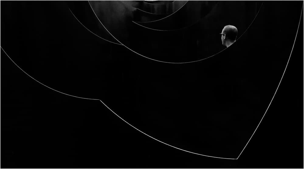 Profile in Curves by Lus Joosten — canvas wall art