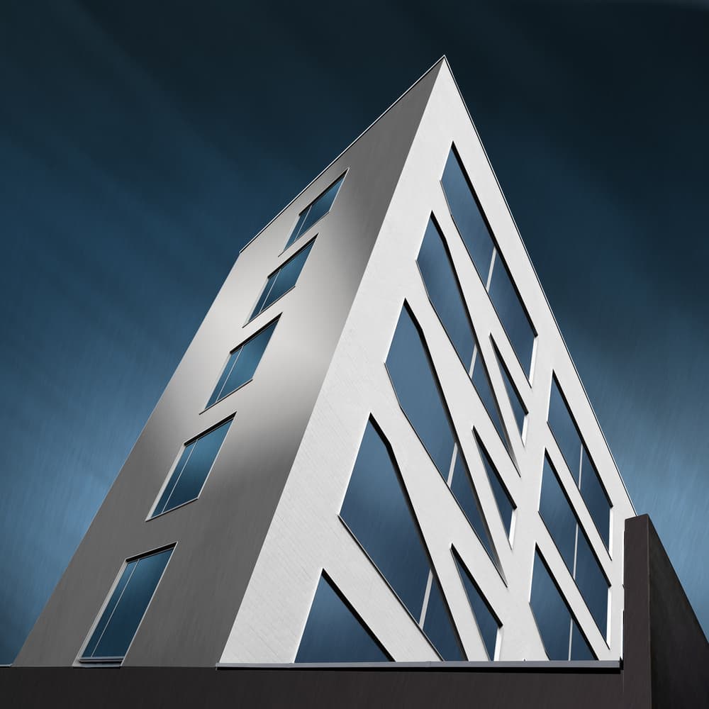 Sleek Modern Architecture by Marc Huybrighs — canvas wall art