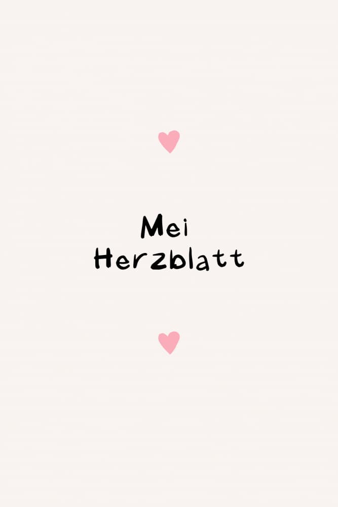 Mei Herzblatt Love by Treechild — canvas wall art