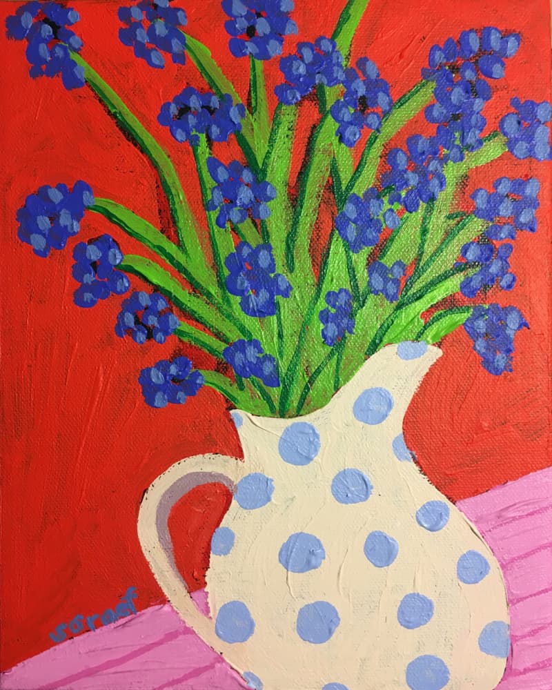 Flowers 2 by Sue Graef — canvas wall art