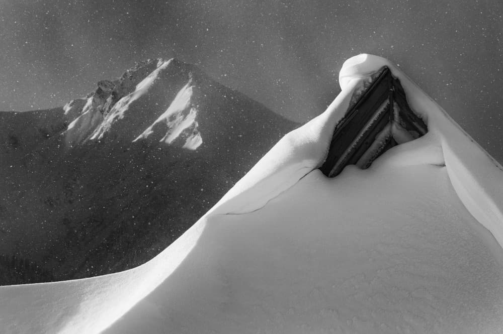 Majestic Winter Peaks by Peter Hrabinsky — canvas wall art