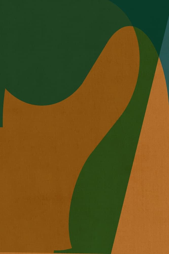 Organic Color Flow by cartissi — canvas wall art