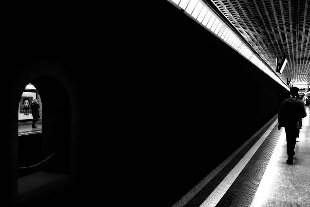 Metro Passage by Paulo Medeiros — canvas wall art