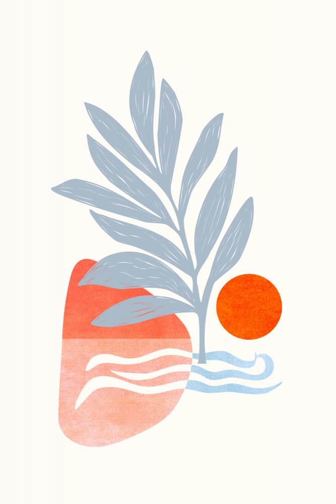 Day Dream Island by Kristian Gallagher — canvas wall art