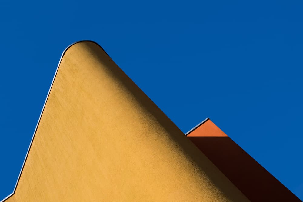 Abstract Building Shapes by Rolf Endermann — canvas wall art