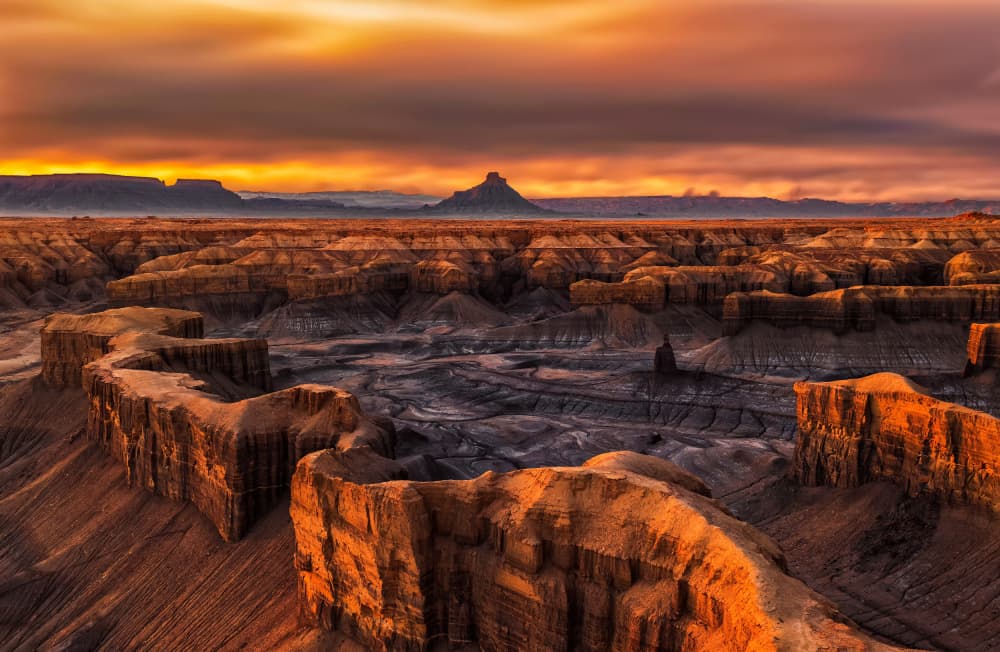 Golden Rocks by Herbert Rong — canvas wall art