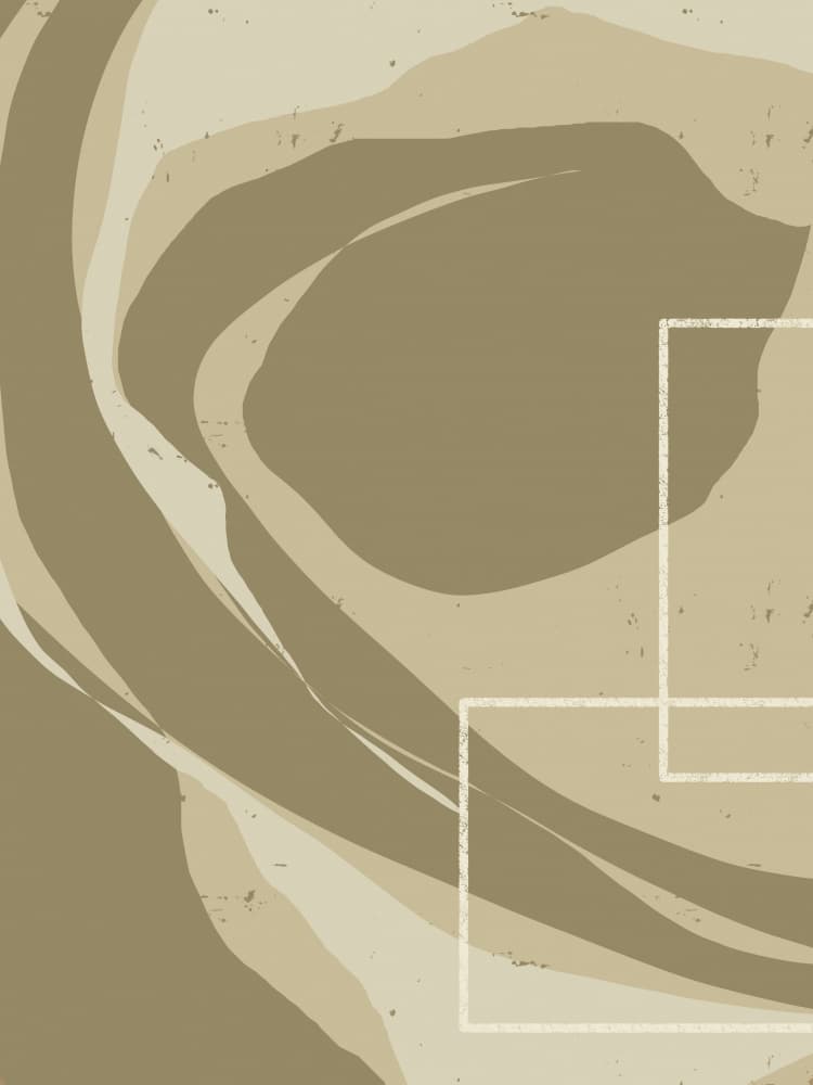 Neutral Geometric Flow by Yuli Saputra — canvas wall art