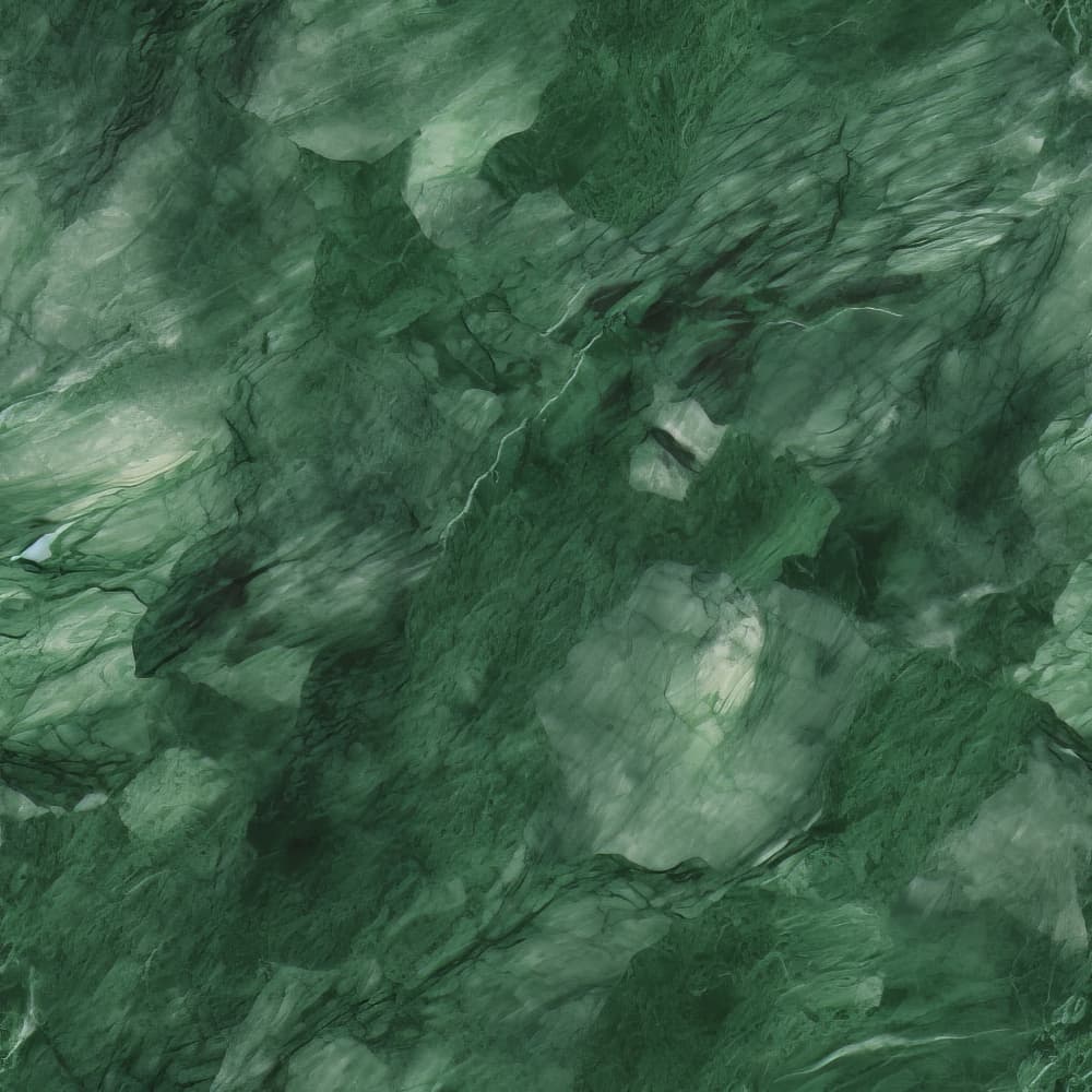 Deep Green Marble by Bilge Paksoylu — canvas wall art