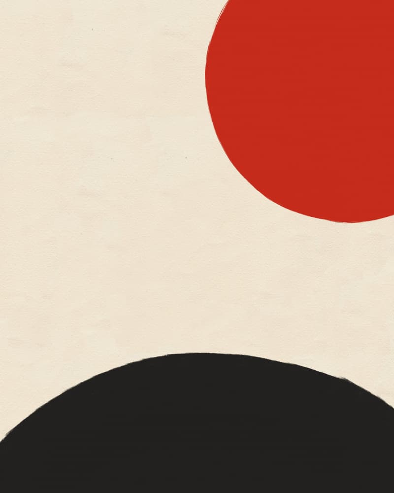 Minimalist Abstract Shapes by Deepthi s — canvas wall art