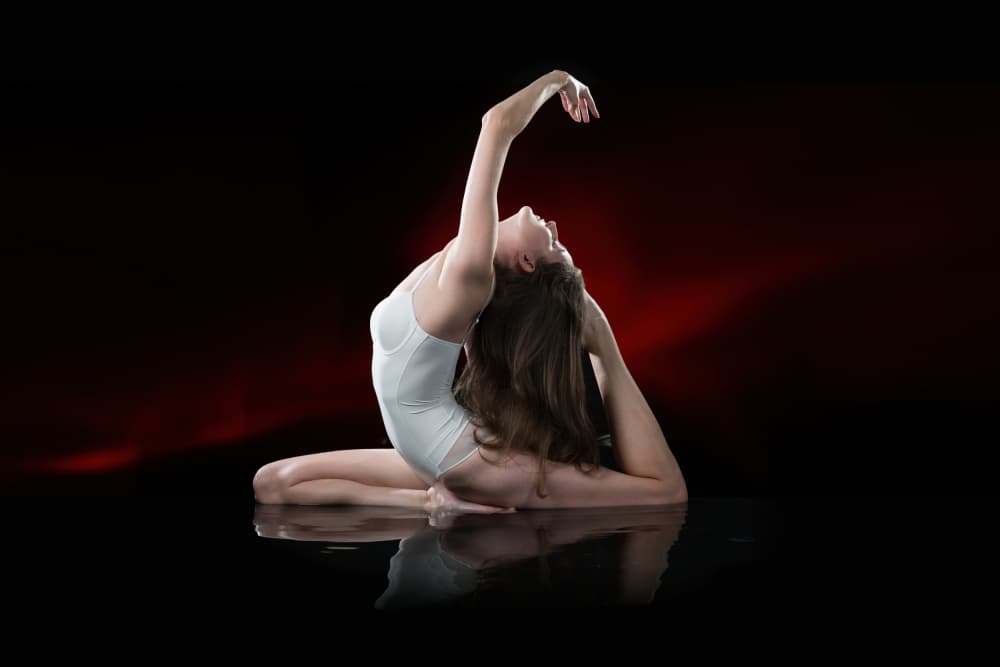 Graceful Dancer Reflected by Songlin Xu — canvas wall art
