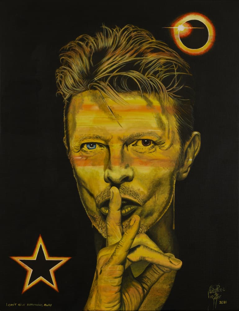 I Cant Give Everything Away by Christian Beijer — canvas wall art