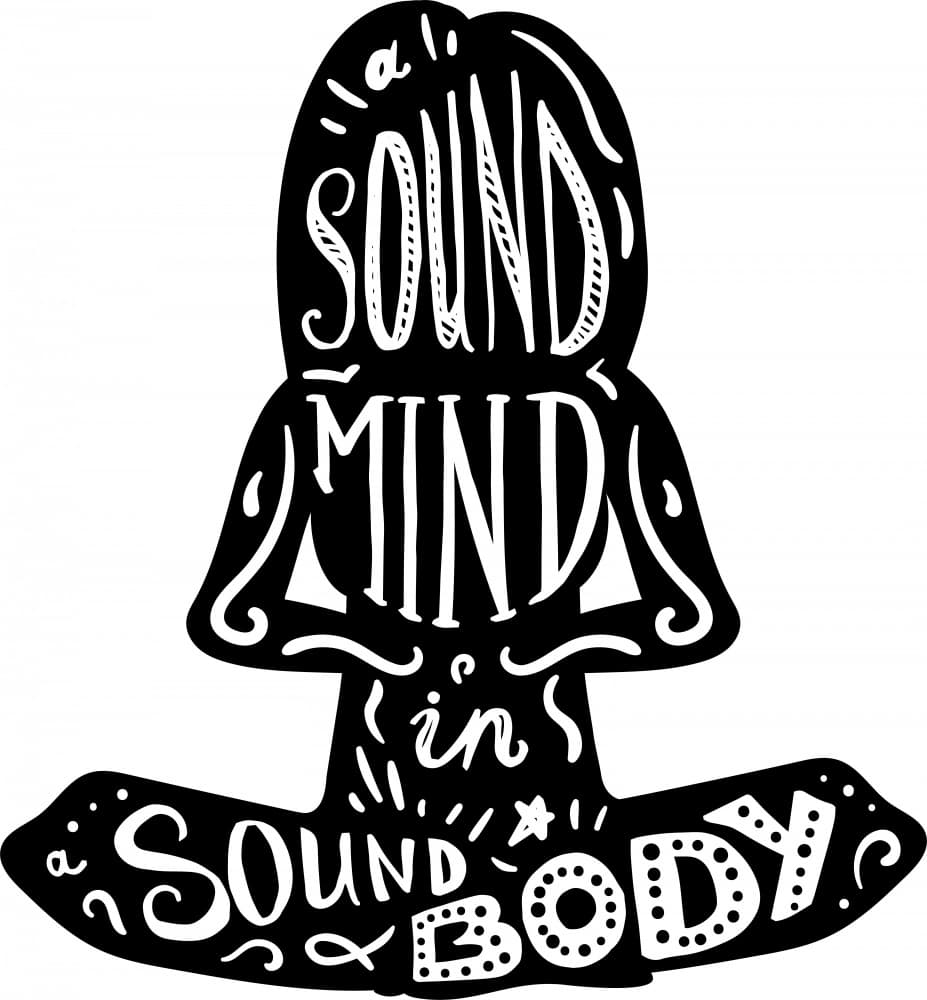 Sound Mind Body Balance by Marika Barsrsind β canvas wall art