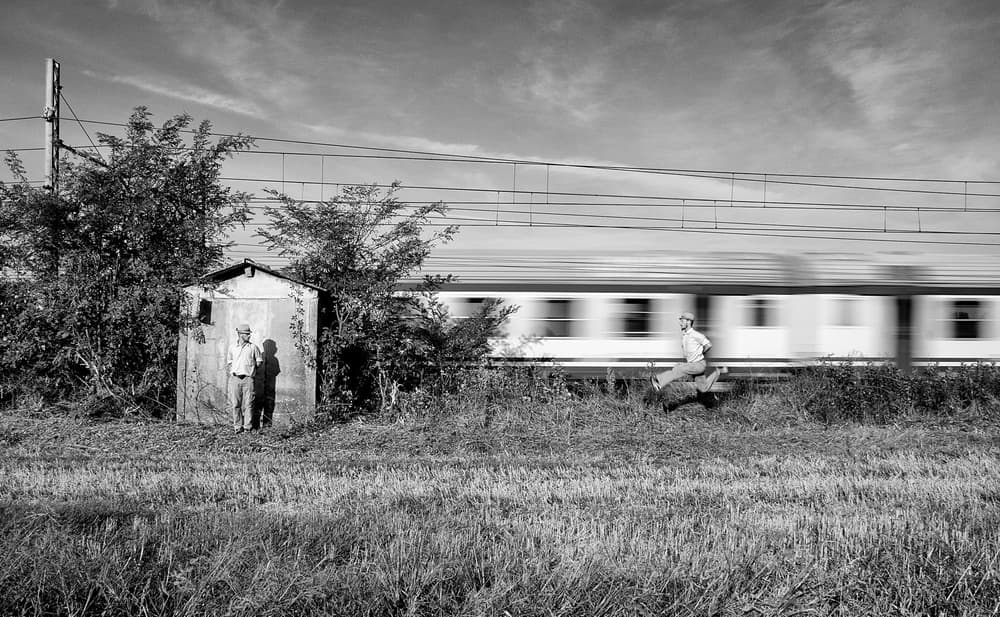 Stillness And Speed by Carlo Ferrara — canvas wall art