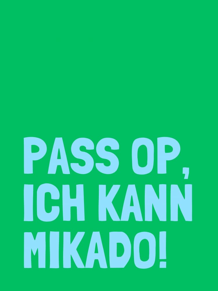 I Can Mikado by Ohkimiko — canvas wall art