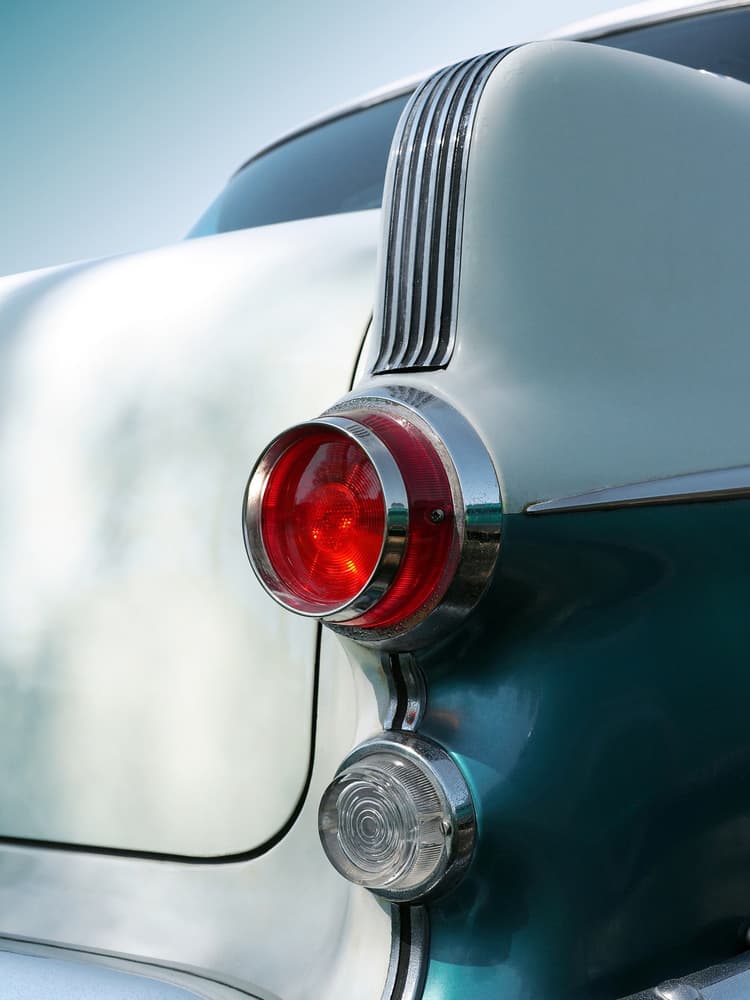 Classic Car Tail Fin by Beate Gube — canvas wall art