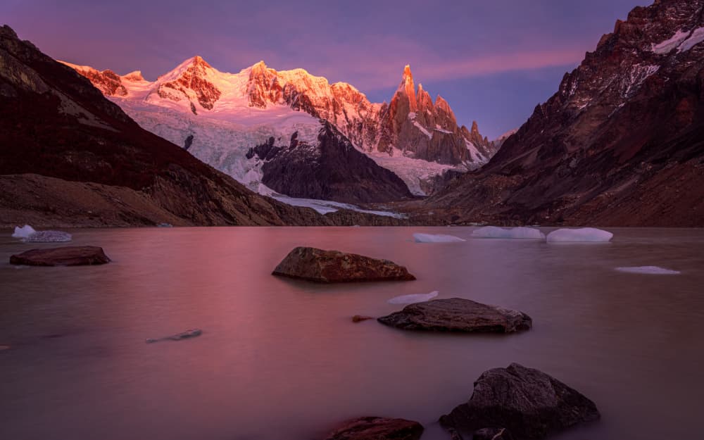 Alpine Glow Reflections by John J. Chen — canvas wall art