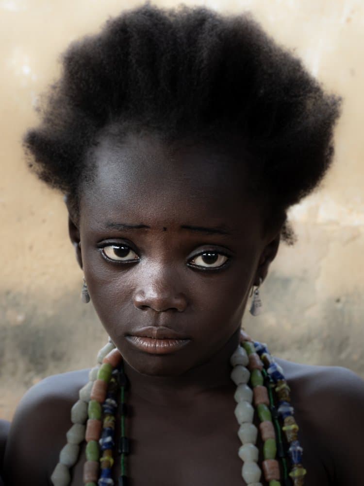 Soulful African Girl by Elena Molina — canvas wall art