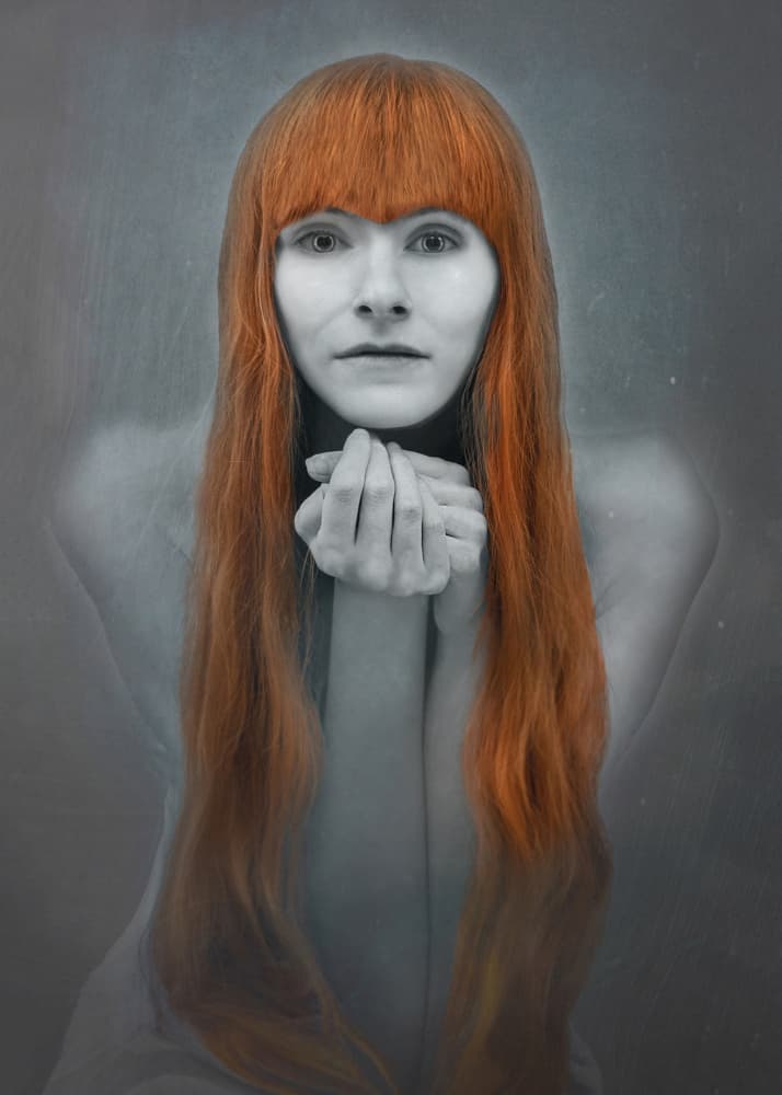 Serene Ginger Spirit by Joanna Ras — canvas wall art