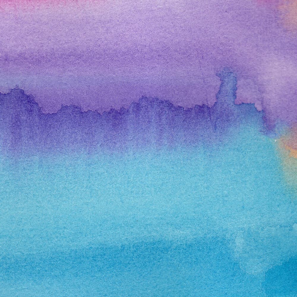 Ethereal Purple Blue Wash by Dina Dankers — canvas wall art