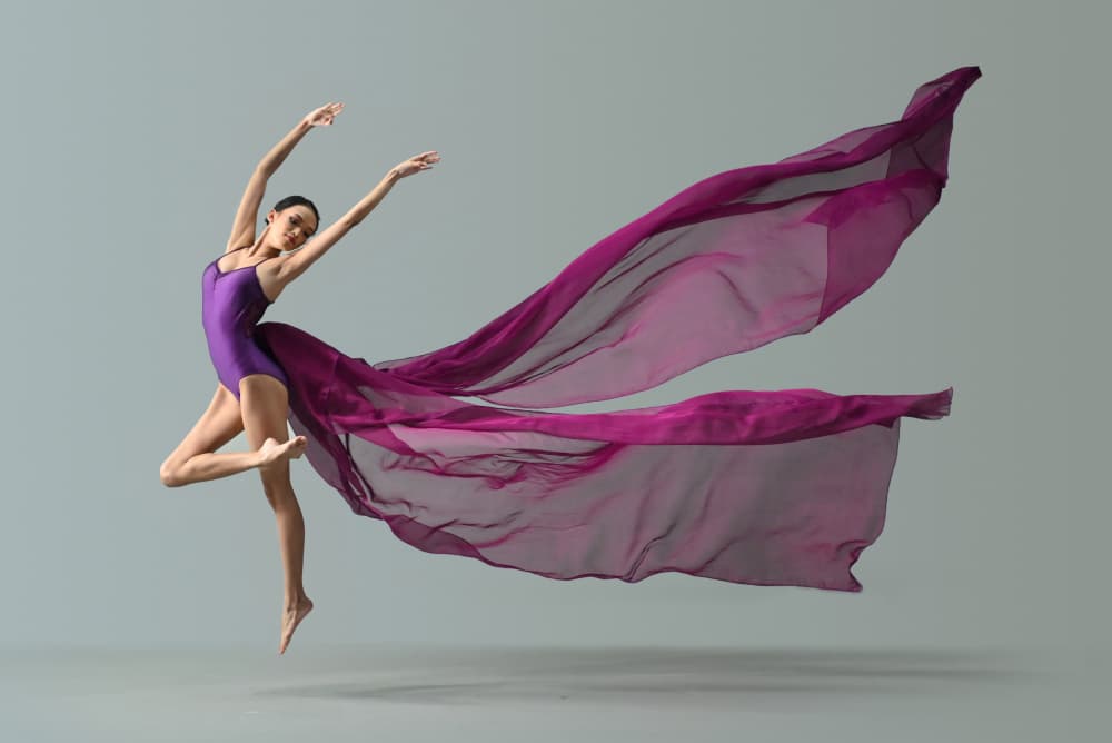 Graceful Dancer's Flow by Rawisyah Aditya — canvas wall art