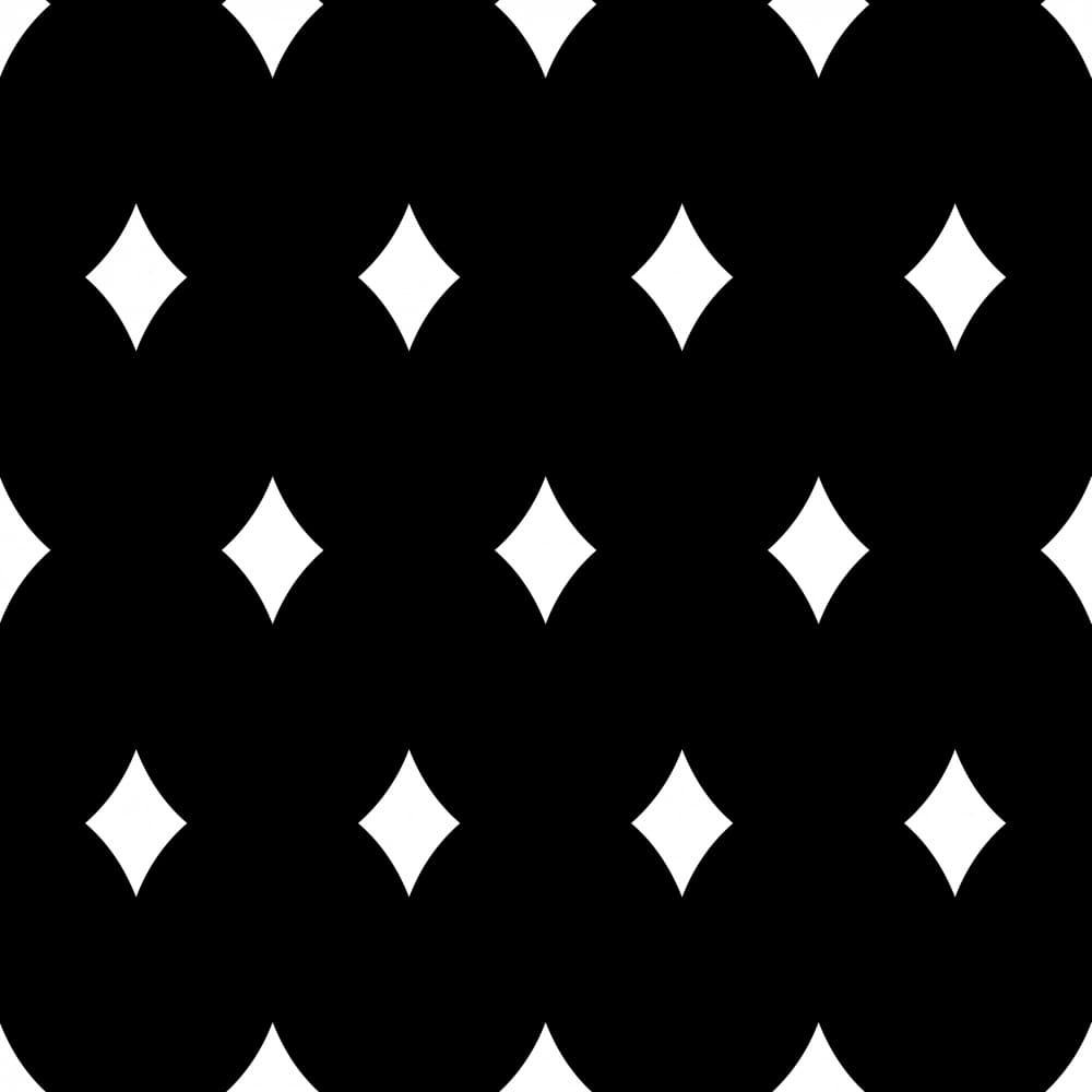 Sleek Diamond Grid by Yvonne Gustafsson — canvas wall art